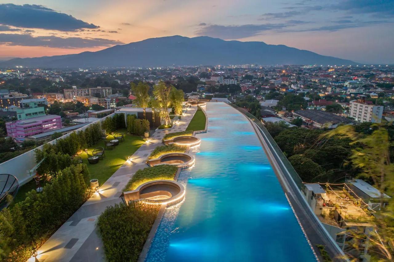 Astra Sky River Paronama Pool Luxury Changklan Chiang Mai Luaran gambar